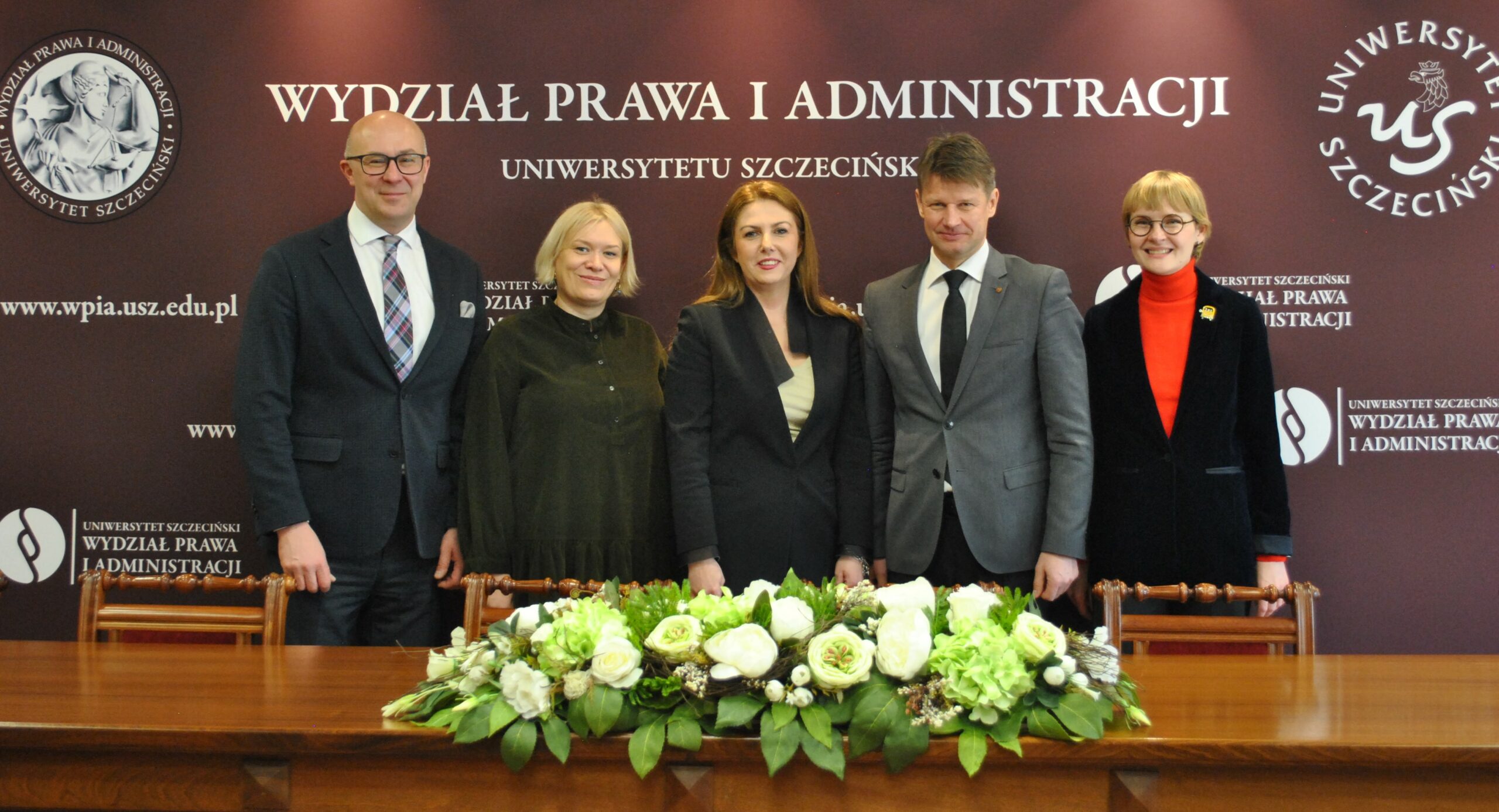 Wizyta władz Wydziału Prawa Uniwersytetu Wileńskiego