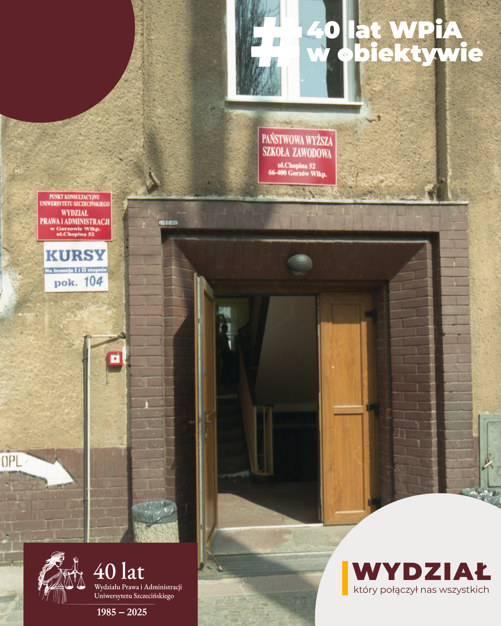 40 lat WPiA w obiektywie – studia także poza Szczecinem