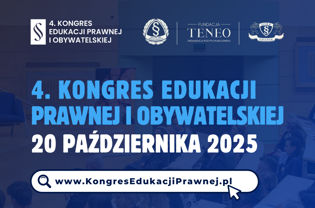 4. Kongres Edukacji Prawnej i Obywatelskiej z udziałem Dziekan Wydziału Prawa i Administracji US