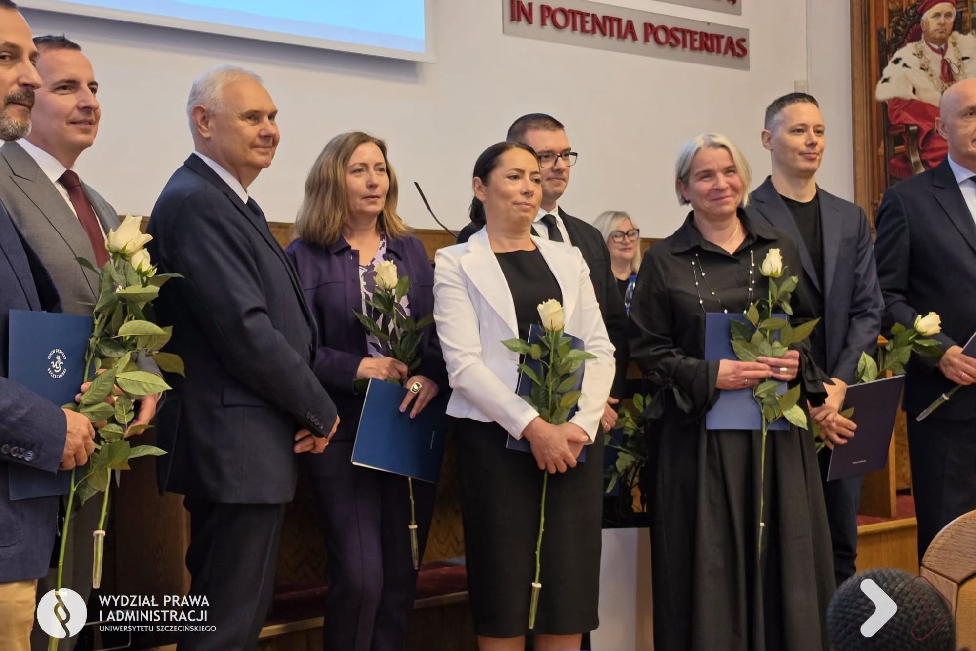 List gratulacyjny dla dr Beaty Kanarek, prof. US