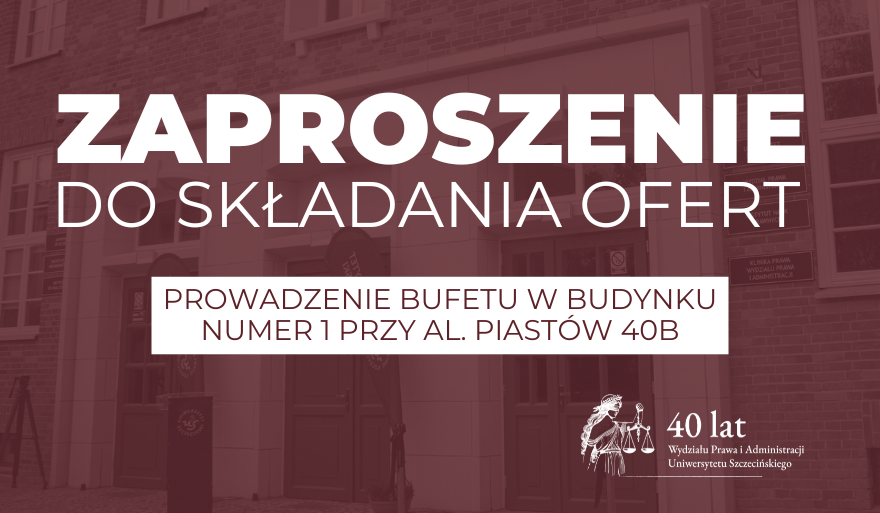Zaproszenie do składania ofert – prowadzenie bufetu