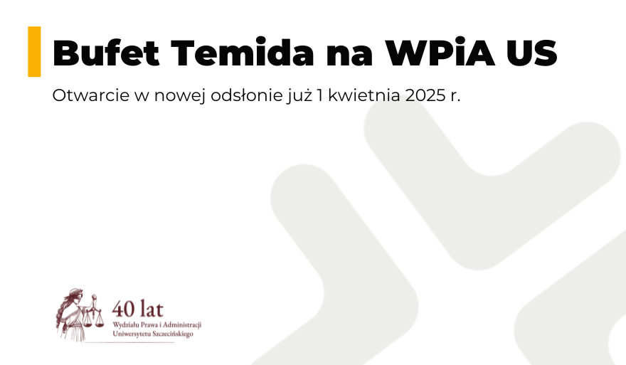 Bufet Temida ponownie otwarty od 1 kwietnia 2025 r.