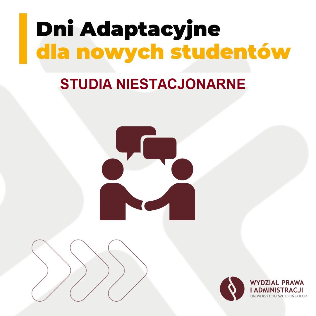 Harmonogram Dni Adaptacyjnych – studia niestacjonarne WPiA US (4 i 5 października 2024 r.)