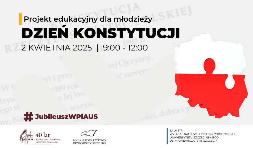 Dzień Konstytucji na Wydziale Prawa i Administracji US