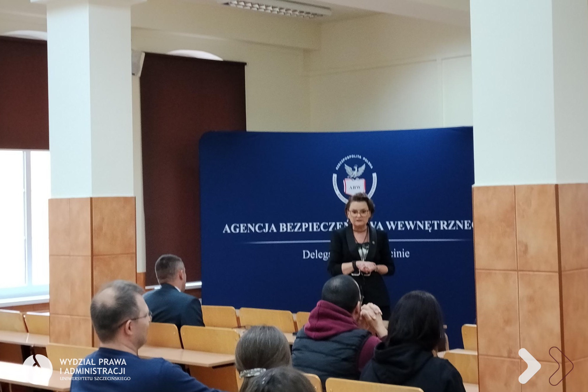 Dzień z Agencją Bezpieczeństwa Wewnętrznego na WPiA US