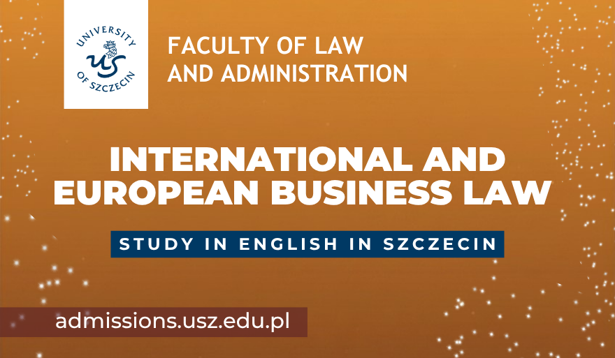 Kontynuuj studia w języku angielskim – rekrutacja na studia II stopnia International and European Business Law