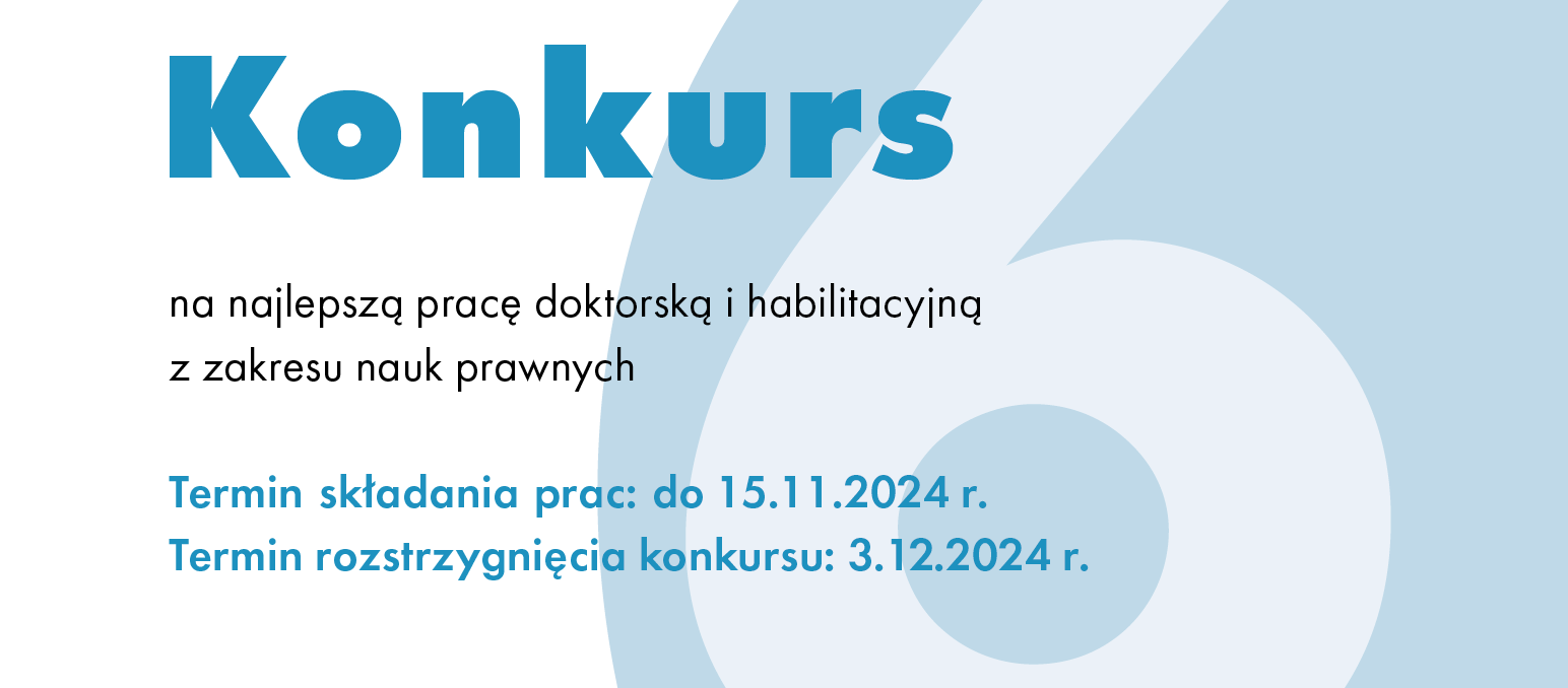 Konkurs Instytutu Wymiaru Sprawiedliwości na najlepszą pracę doktorską i habilitacyjną