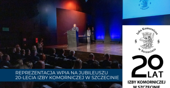 Jubileusz 20-lecia Izby Komorniczej w Szczecinie