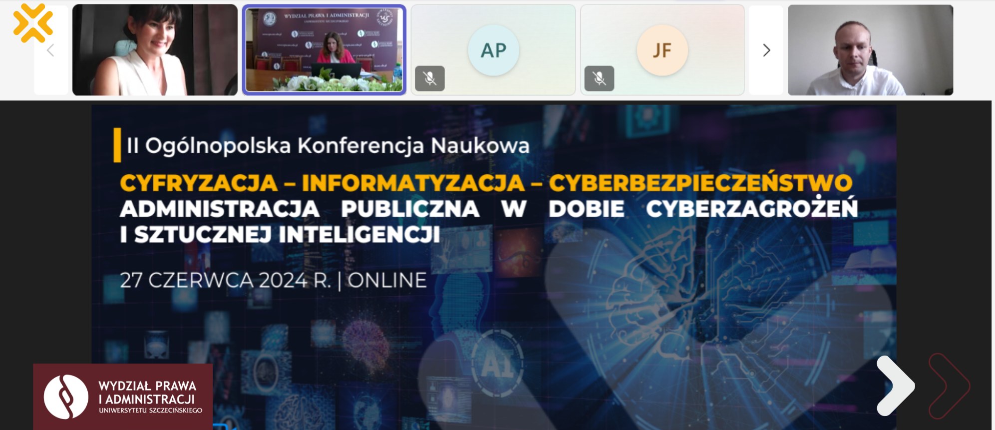 „Cyfryzacja-informatyzacja-cyberbezpieczeństwo. Administracja publiczna w dobie cyberzagrożeń i sztucznej inteligencji”