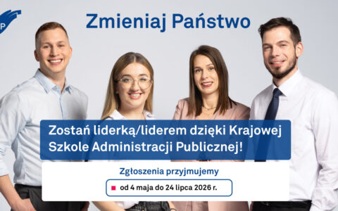 Rekrutacja do Krajowej Szkoły Administracji Publicznej (KSAP) – edycja 2026