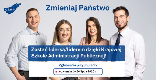 Rekrutacja do Krajowej Szkoły Administracji Publicznej (KSAP) – edycja 2026