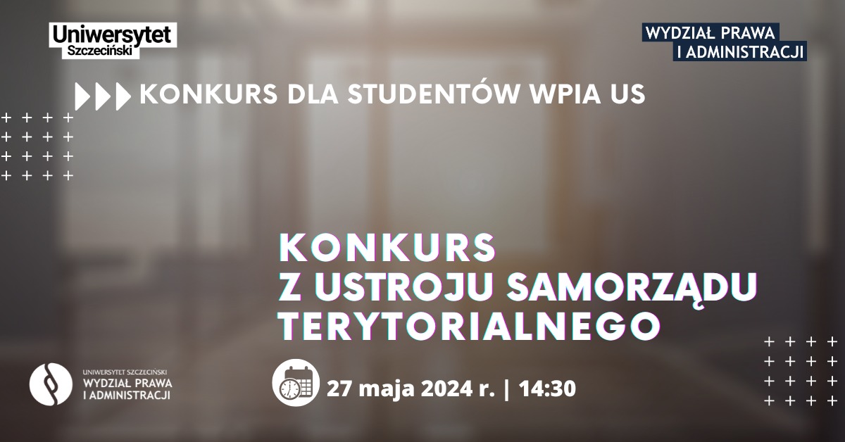 Zgłoszenia do Konkursu z Ustroju Samorządu Terytorialnego