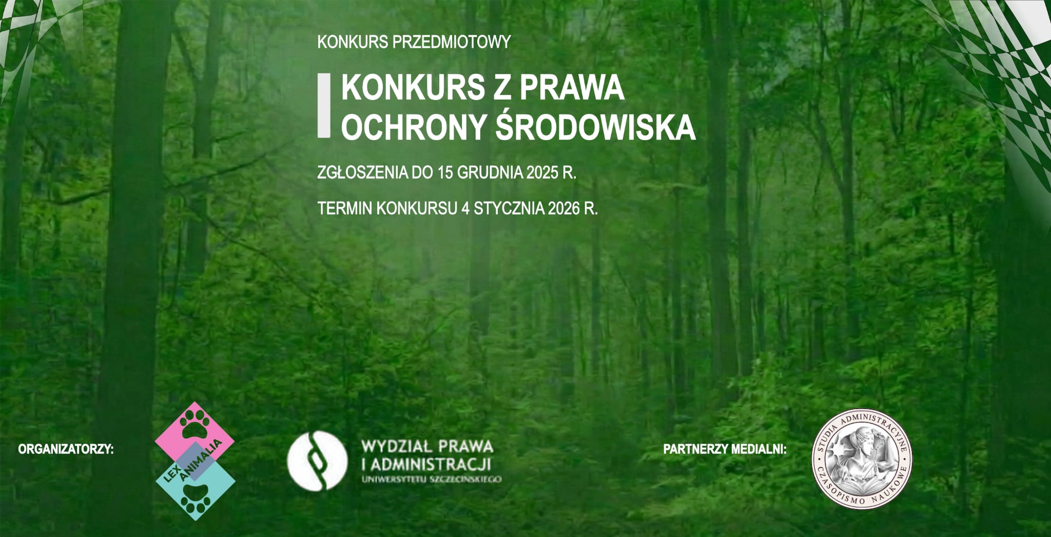 Konkurs z zakresu prawa ochrony środowiska dla studentów III roku prawa