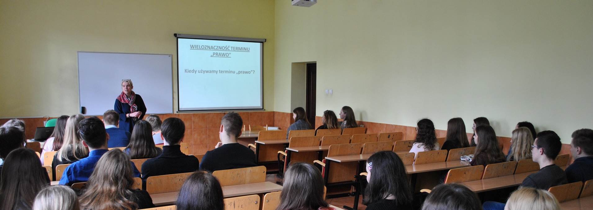 Spotkanie z uczniami II Liceum Ogólnokształcącego w ZSO w Nowogardzie