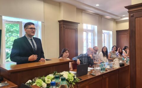 Nadanie stopnia doktora habilitowanego dr. Konradowi Burdziakowi