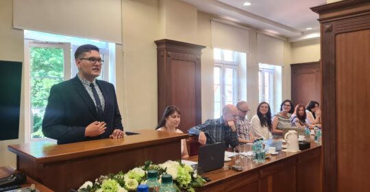 Nadanie stopnia doktora habilitowanego dr. Konradowi Burdziakowi