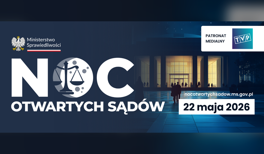Zaproszenie do udziału w Nocy Otwartych Sądów