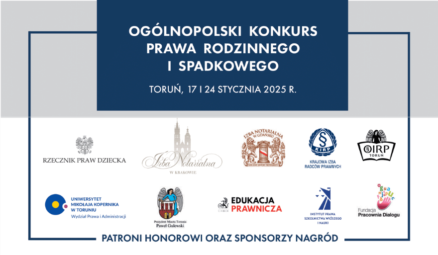 Ogólnopolski Konkurs Prawa Rodzinnego i Spadkowego