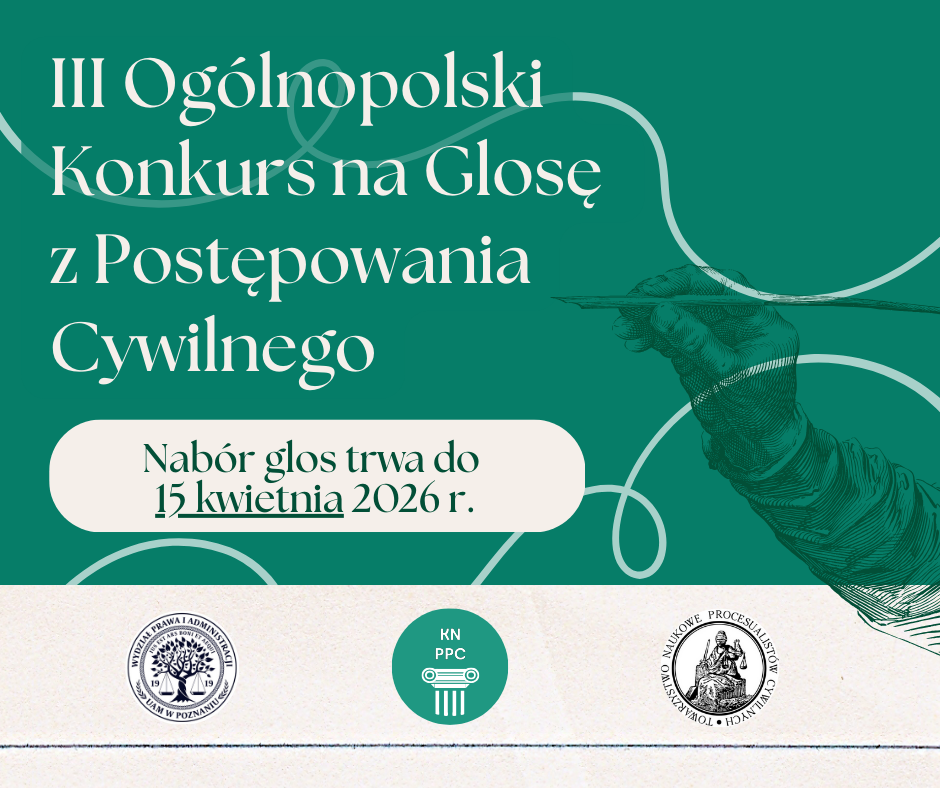 Ogólnopolski Konkurs na Glosę z Postępowania Cywilnego