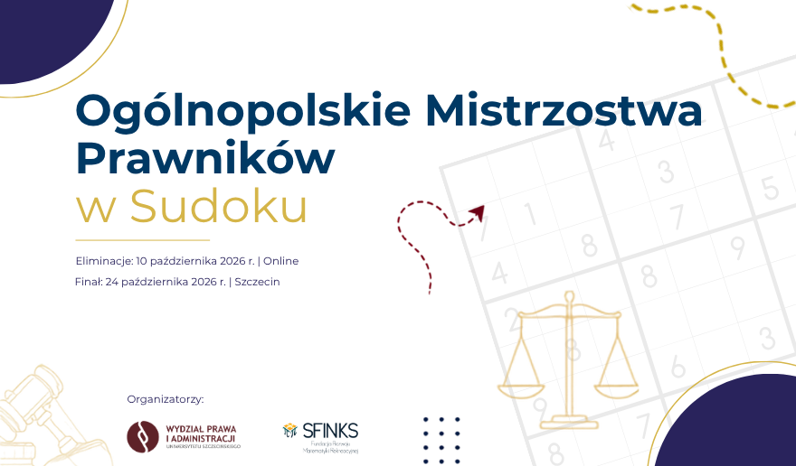 Ogólnopolskie Mistrzostwa Prawników w Sudoku [ZGŁOSZENIA]