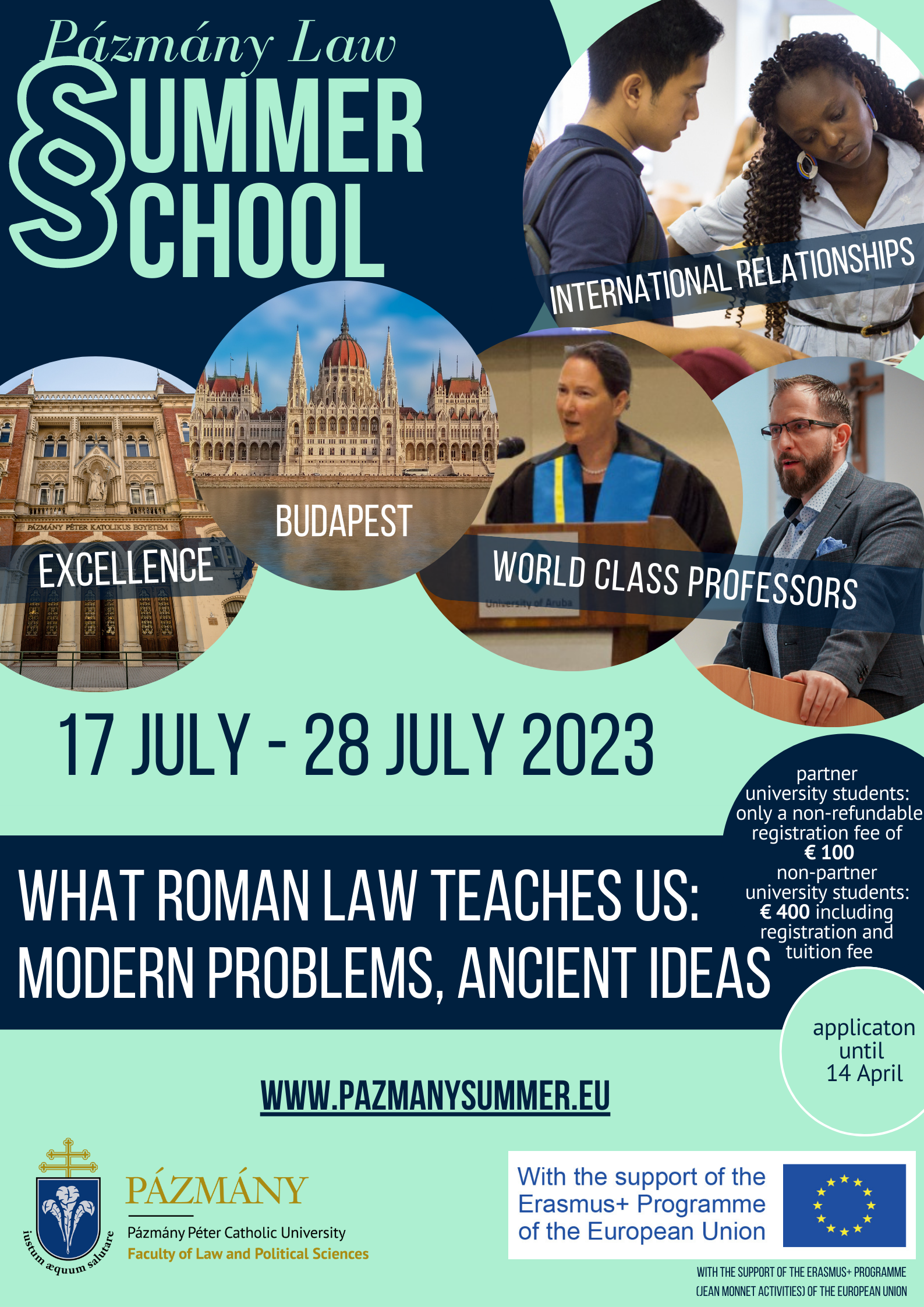 Pazmany Law – Summer School 2023