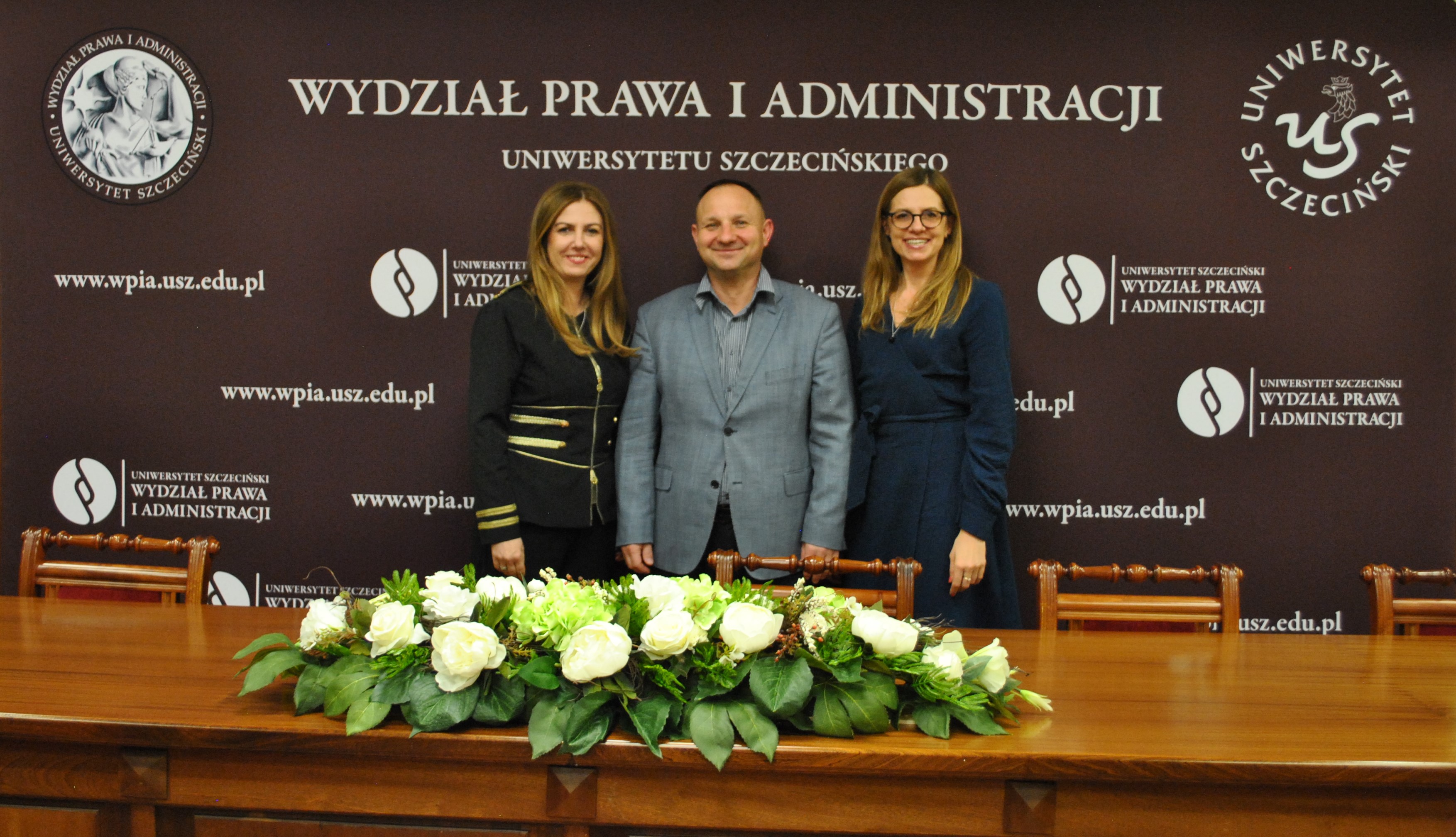 Podpisanie umowy o współpracy pomiędzy WPiA US i Okręgową Izbą Radców Prawnych w Szczecinie