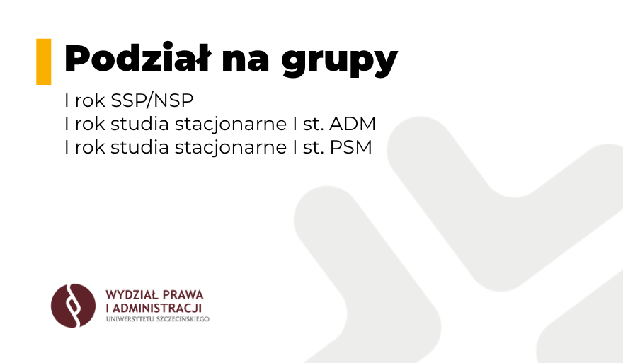 Podział na grupy