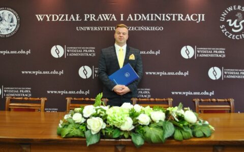 Powołanie dr hab. Mariusza Nawrockiego, prof. US na funkcję Prodziekana ds. nauki i rozwoju WPiA US