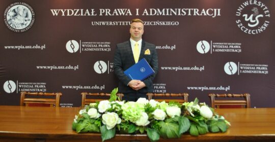 Powołanie dr hab. Mariusza Nawrockiego, prof. US na funkcję Prodziekana ds. nauki i rozwoju WPiA US