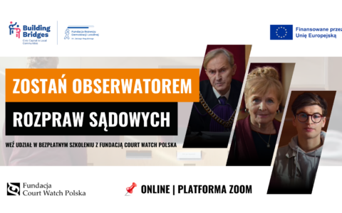 „Jak działa prawo do sądu? ” – szkolenia online