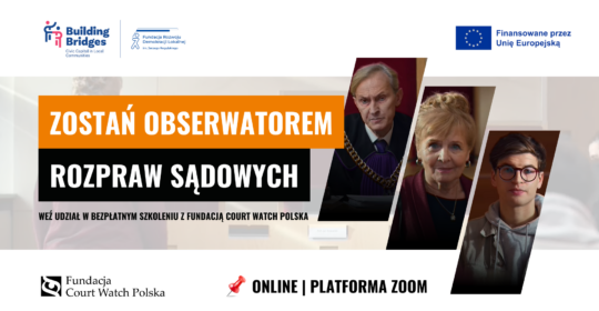 „Jak działa prawo do sądu? ” – szkolenia online