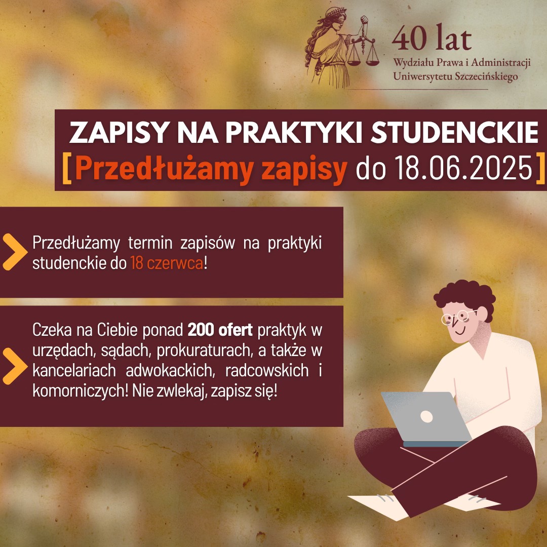 Przedłużony termin zapisów na praktyki