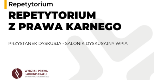 Repetytorium z prawa karnego
