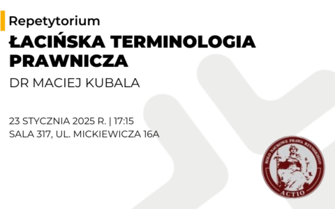 Repetytorium z łacińskiej terminologii prawniczej
