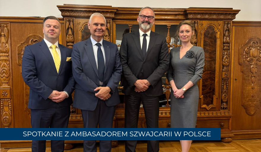 Spotkanie z Ambasadorem Szwajcarii w Polsce