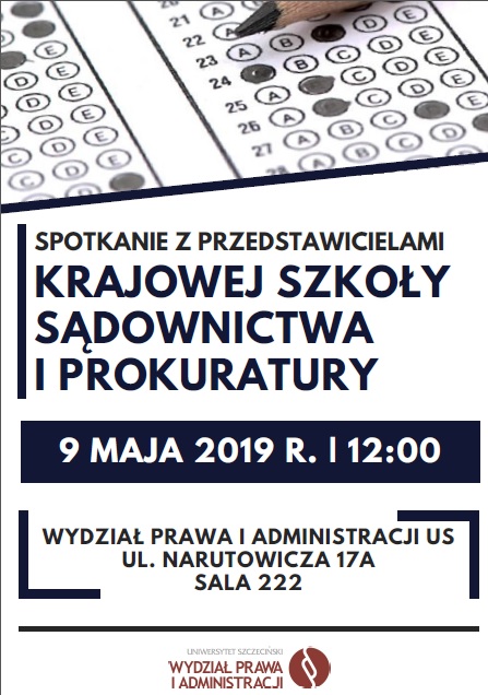 Spotkanie z przedstawicielami KSSIP – 9 maja 2019 r. na WPiA