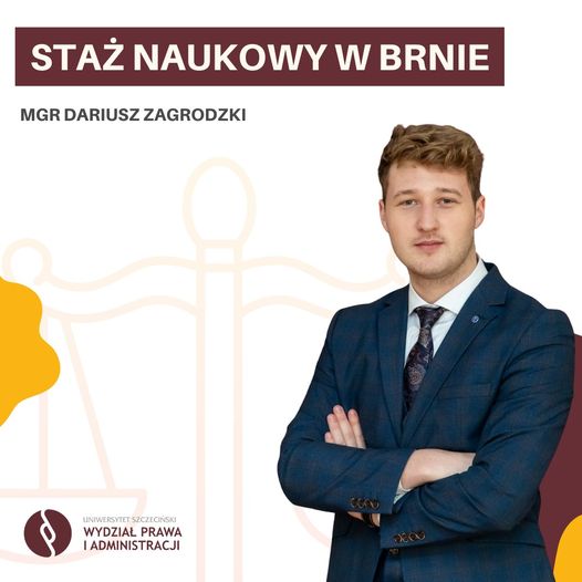 Staż naukowy mgra Dariusza Zagrodzkiego w Brnie