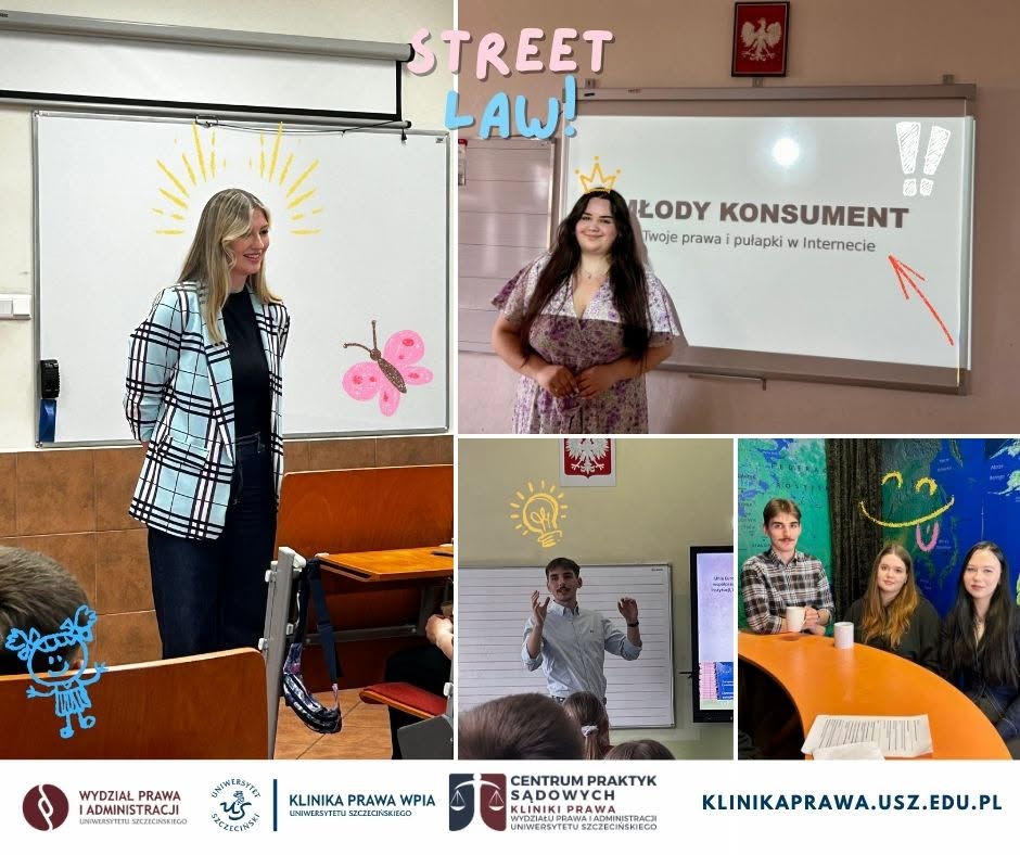Street Law z edukacją prawną w szkołach