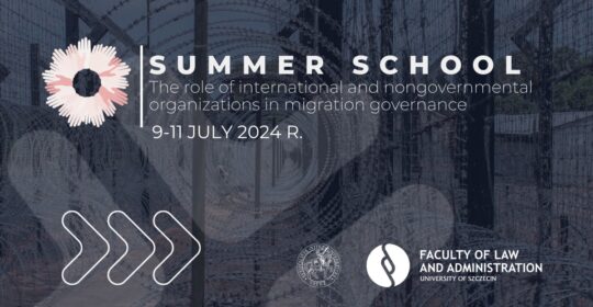 Summer School – “The Role of International and Nongovernmental Organizations in Migration Governance”