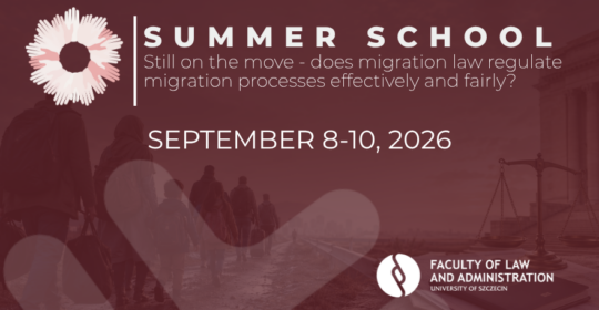 Summer School 2026 – “Still on the Move – Does Migration Law Regulate Migration Processes Effectively and Fairly?”