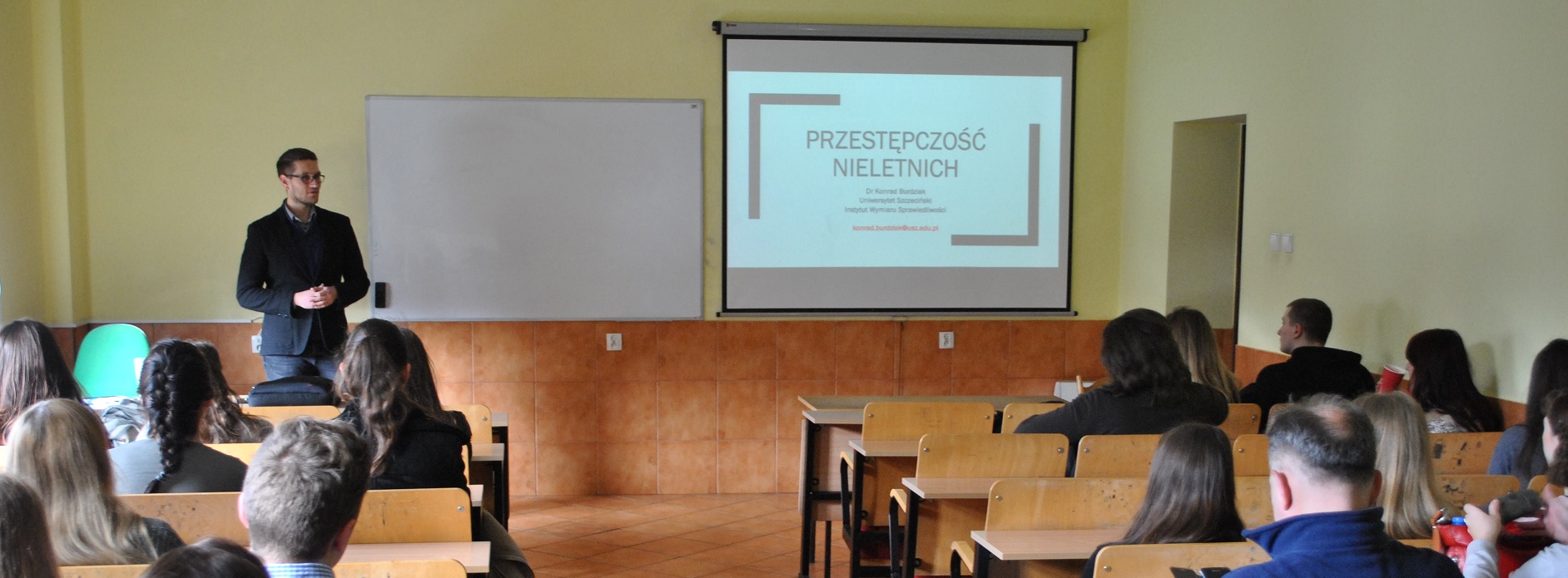 Spotkanie z uczniami LO w Szczecińskiej Szkole Florystycznej w Szczecinie – „Przestępczość nieletnich”