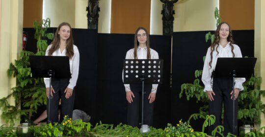 Teatralna adaptacja Puszczy Jodłowej Stefana Żeromskiego w Technikum Leśnym w Starościnie