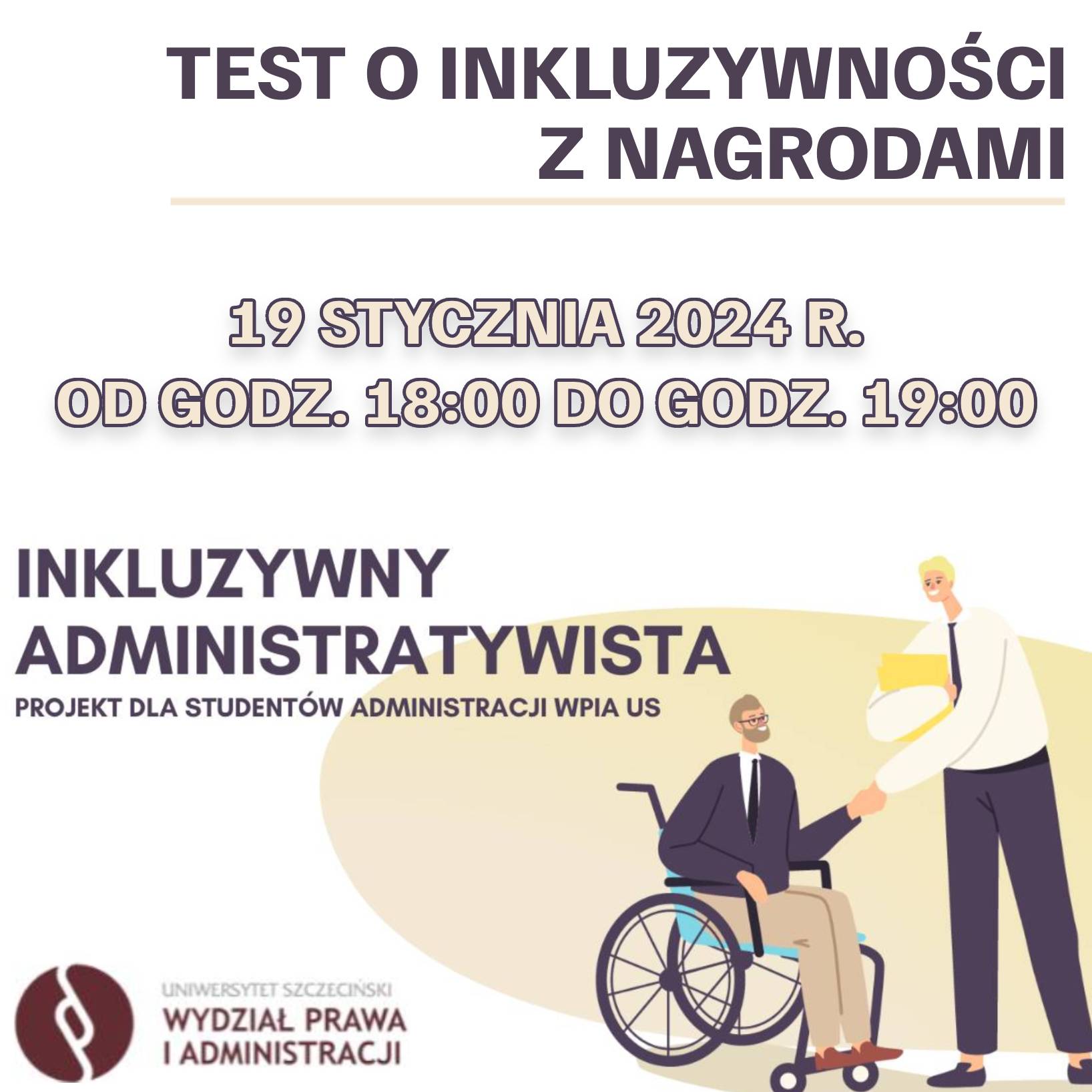 Inkluzywny administratywista – test