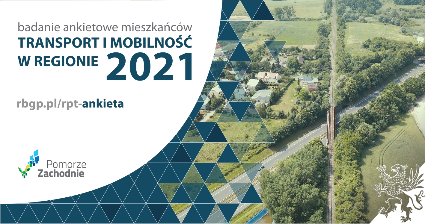  „Transport i mobilność w regionie – 2021” – ankieta dla mieszkańców gmin woj. zachodniopomorskiego