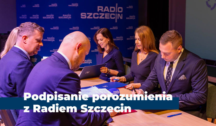Wydział Prawa i Administracji Uniwersytetu Szczecińskiego podpisał porozumienie o współpracy z Radiem Szczecin i samorządami zawodów prawniczych