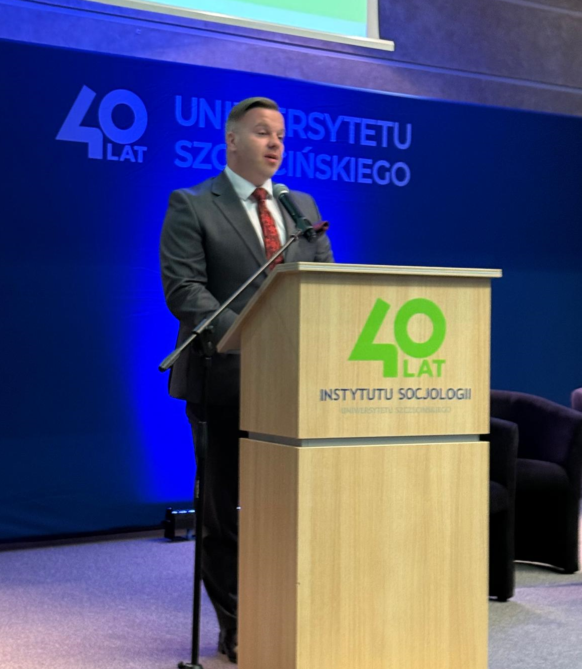 Uroczystość jubileuszowa z okazji 40-lecia Instytutu Socjologii Uniwersytetu Szczecińskiego