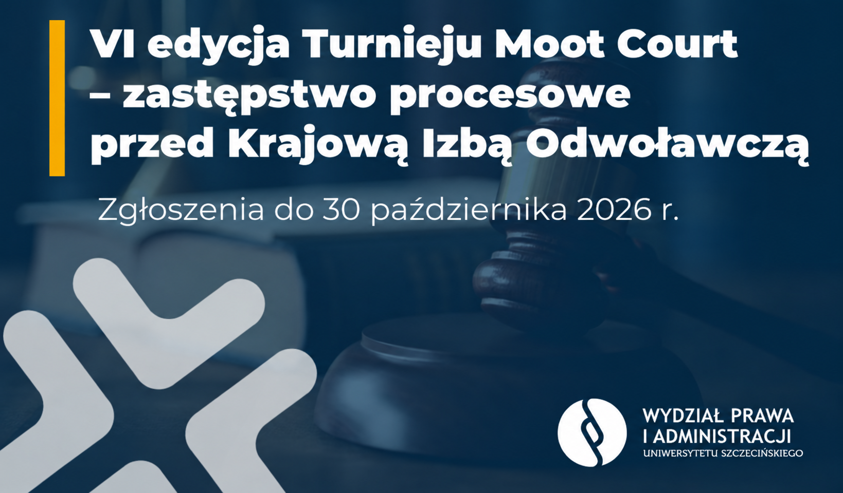 VI edycja Turnieju Moot Court „Zastępstwo procesowe przed Krajową Izbą Odwoławczą” – zaproszenie dla studentów