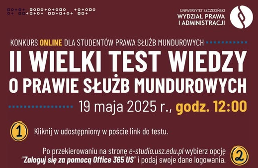II Wielki Test Wiedzy o Prawie Służb Mundurowych