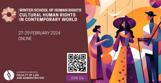 Winter School – Cultural Human Rights in Contemporary World