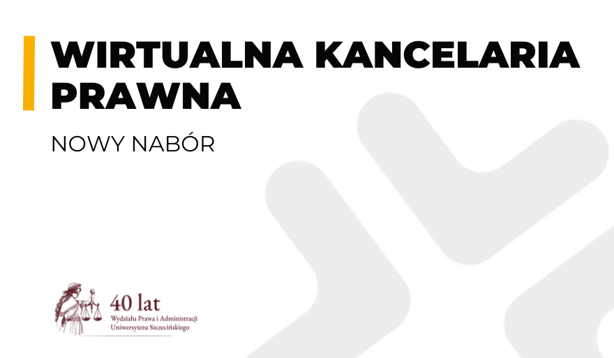 Nabór na praktyki w Wirtualnej Kancelarii Prawnej WPiA US